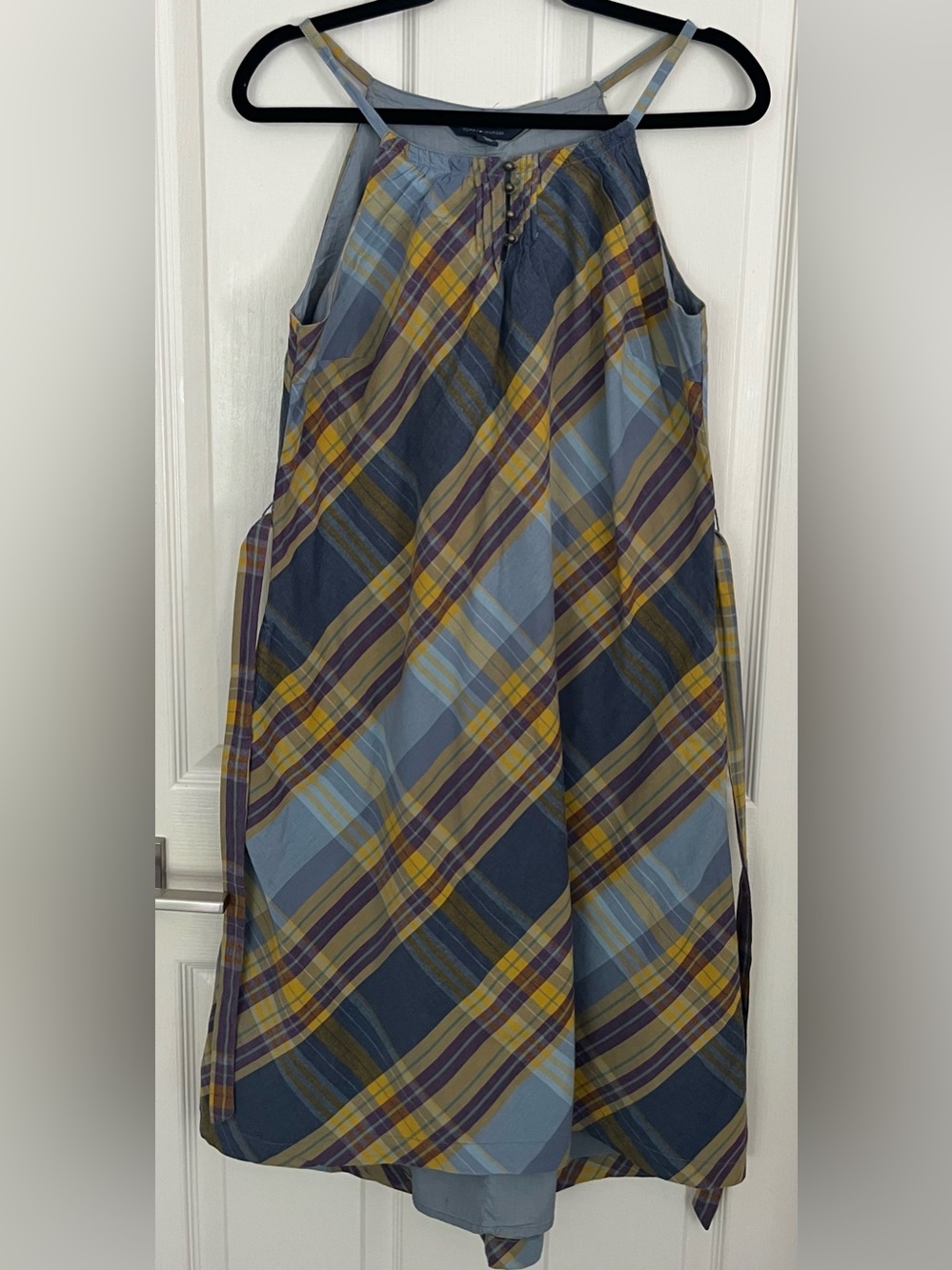 Tommy Hilfiger Plaid Halter women’s dress